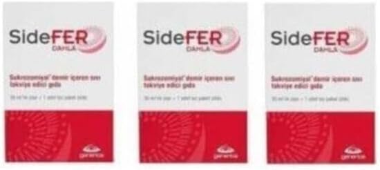 Sidefer Damla 30 Ml X 3 Adet 109231-3-1
