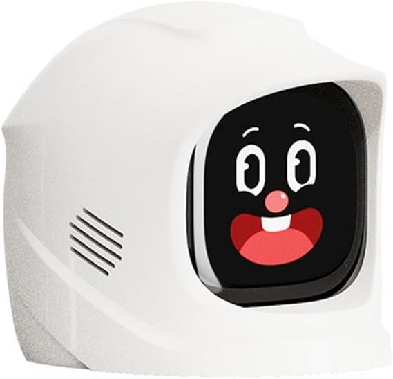 Smart Emotional Companion Robot Desktop Ornament With Animated Expressions For Modern AI Interior Style (D, 4.00)
