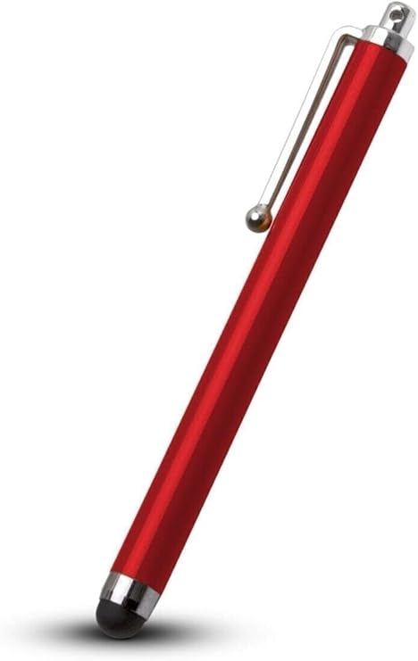 MEGATECH Kırmızı Tablet Kalemi, iPad ve Akıllı Ekran Uyumlu Dokunmatik Stylus