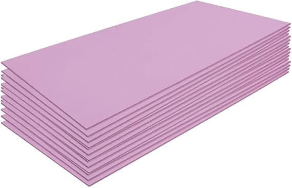 EverHeat XPS Insulation Boards Pallets – Thermal Insulation for Underfloor Heating, Moisture-Resistant, Improves Heating Efficiency Under Tile, Wood & Vinyl Floors 6mm Half Pallet, 286 Boards