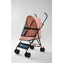 Tommy Evcil Hayvan Arabası Pembe 60 * 43 * 94cm Max 15kg
