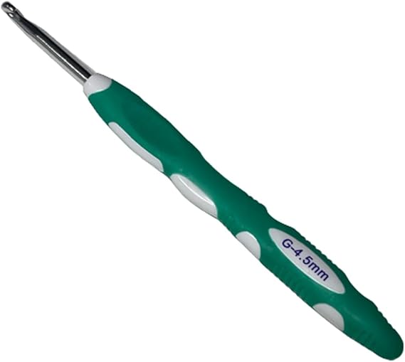 Silikon Saplı Ergonomik Örgü Tığı 1omts01