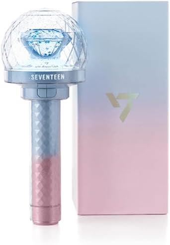 KPOP HEAVEN Seventeen Official Lightstick VER.3 10th Anniversary + 3 Extra Photocards Set