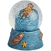 Ravensden M003OT Sea Otter Snow Globe 8cm