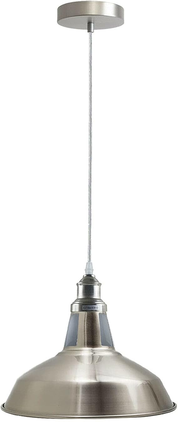 DC VOLTAGE Ceiling Light Shade Pendant Light Fitting Metal Lampshade E27 [Energy Class A]
