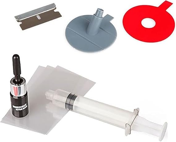 Auto Glass Repair Kit Tool Windshield Crack Scratch Remover Glass Repair Kit