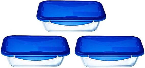 Pyrex Cook&Go - Lunch Box rectangular 0.8L