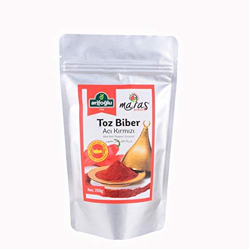 Arifoğlu Acı Biber Kırmızı Öğütülmüş Maraş Biberi 250g