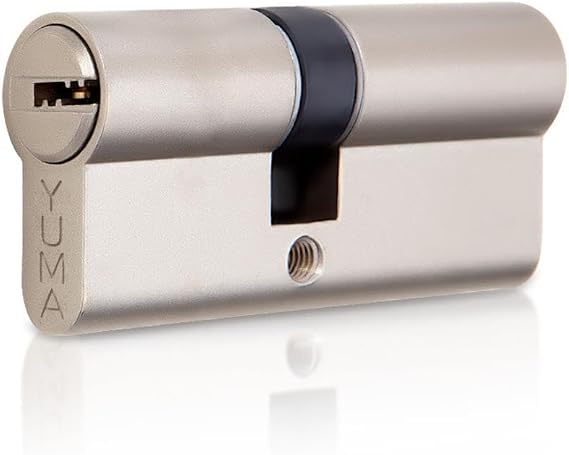 Yuma YMK Hibrit Bilyalı Barel Saten 68 mm - Standart Çelik Kapı Kilidi