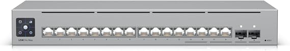 Ubiquiti Pro Max 16 Managed Switch 2x 10G SFP, 4x 2.5GbE, 12x 1GbE