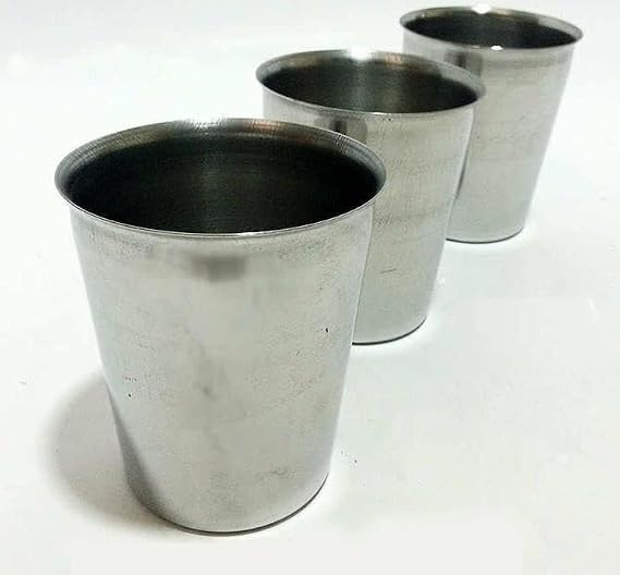 8,5cm Ömür boyu garantili paslanmaz çelik bardak