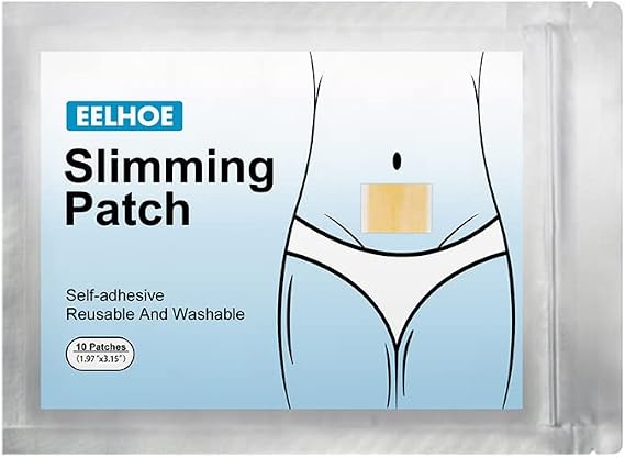 Slimming Patch Detox, Weight Loss Patches, 10pcs Belly Slimming Detox Patch for Fat Burning & Appetite Suppression, Natural Herbal Chinese Medicine Belly Stickers for Women