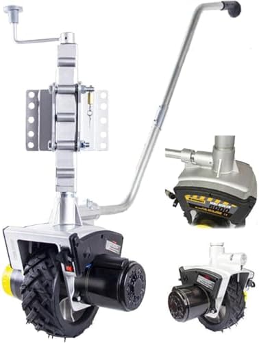 Electric Trailer Dolly, 5000/6000Lbs Load Capacity, 22ft/min Speed, Adjustable Clamp for Moving Trailers, Caravans, and Boats