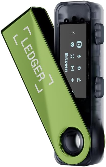 Ledger Nano S Plus Kripto Donanım Cüzdanı (Bakır Yeşili)