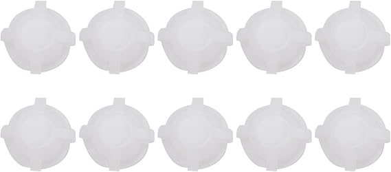 Yhenlovtt Windshield Wiper Linkage For Bush Replacement Set, For Durable White Plastic Bushings for Windscreen Wiper Repair, 10 Piece Kit for Reliable