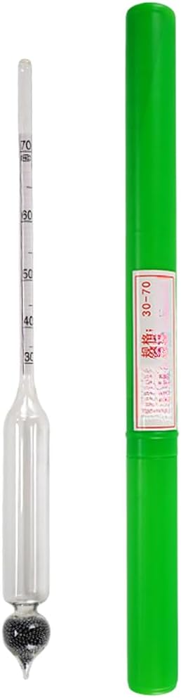 for triple Scale Hydrometer Glass Test Jar Home Brew Kit for(30-70 degrees)