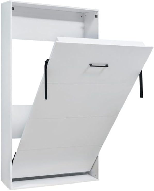 MODAMOB Akıllı Mobilya Dikey Açılır Ahşap Kasa Duvar Yatağı Mekanizması (KENDİ DUVAR YATAĞINI YAP) (100x200 cm)