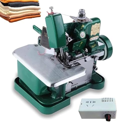 Overlock Sewing Machine, Heavy Duty Fabric Overlocker with 3000 Stitches/Min, Durable Metal Frame for Professional Sewing