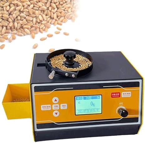 Automatic Seed Counter Machine for Small Seeds, Electronic Soybean Seeds Counter, Adjustable Counting Speed, LED Display Grain Counting Instrument