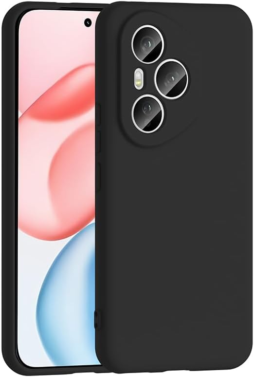 Spia Honor 400 Pro ile Uyumlu Kılıf Siyah Lansman Kapak Orijinal (Honor 400 Pro ile Uyumlu, Siyah)
