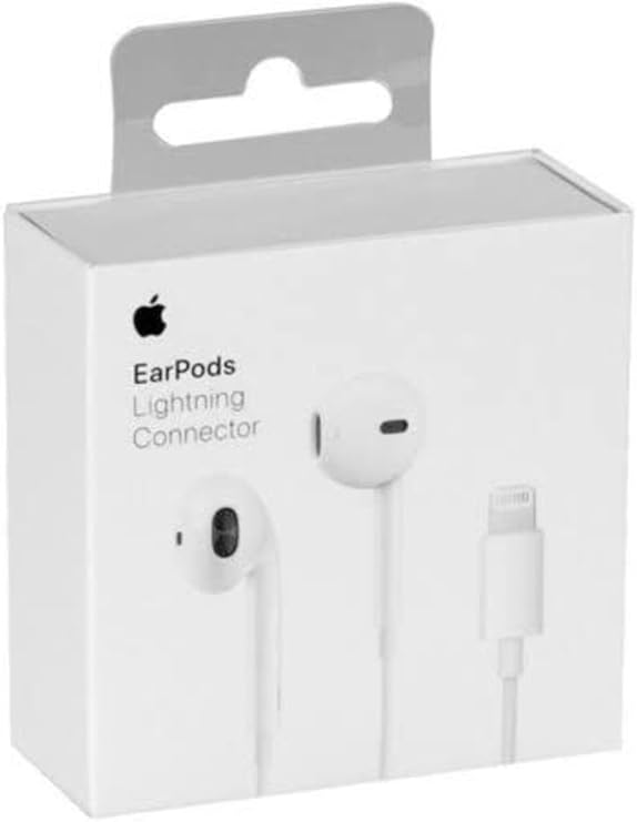 Apple EarPods Lightning Connector, Kulak İçi Kablolu Kulaklık, Beyaz