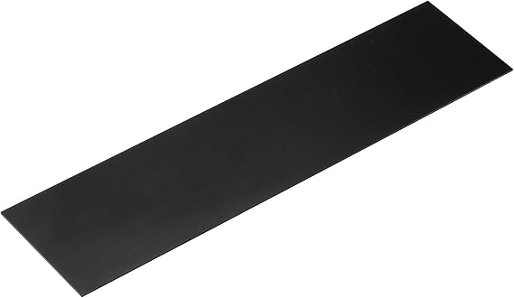 sourcing map Knife Handle Liner G10 Spacer, Black