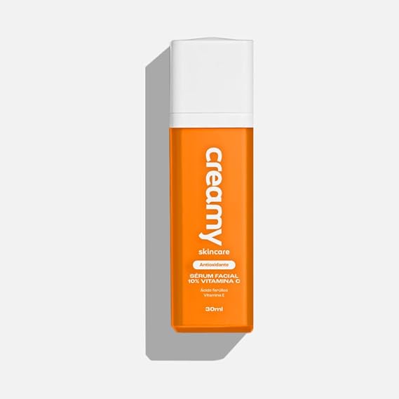 C CREAMY SKINCARE Creamy Face Serum with Vitamin C, 10% Vitamin C, Radiant and Radiant Skin Serum, Uniform Tone, Prevents Premature Ageing, All Skin Types, 30 ml (1 Ounce)