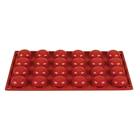 Pavoni N940 Formaflex Silicone Mould, 24 Pomponette