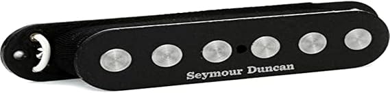 Seymour Duncan SSL-4-RWRP Single Series Quarter Pound Flat String Without Hooded Microphone for Electric Guitar Black