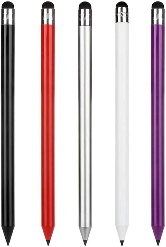 Microcase Universal Telefon Tablet Navigasyon 2in1 Stylus Pen Dokunmatik Kalem - AL3465 (Beyaz)