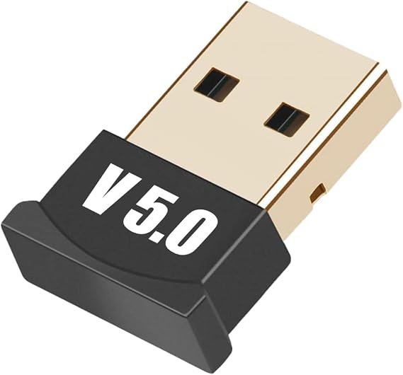 USB Bluetooth 5.0 Adapter Wireless Dongle Transfer Receiver, for PC Laptop