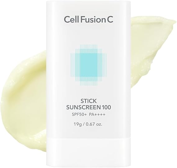 Cell Fusion C Stick Sunscreen, SPF 50& PA++++, Soft Matte Finish, No White Cast, Birch Juice for Hydration, Korean Sunscreen, 19g / 0.67 oz.