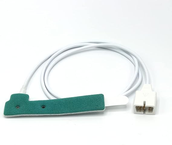 Compatible for Nllcor Non-Adhesive Foam Disposable neonate/Adult Sensor for Nllcor Probe 7 Pins FDA/CE Approved 12 Pack