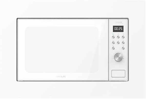 Cecotec GrandHeat 2000 Built-In White Digital Built-in Microwave, 700W [Energy Class A+]