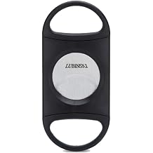 Lubinski Basic Cigar Cutter Scissors Black (60Ring)