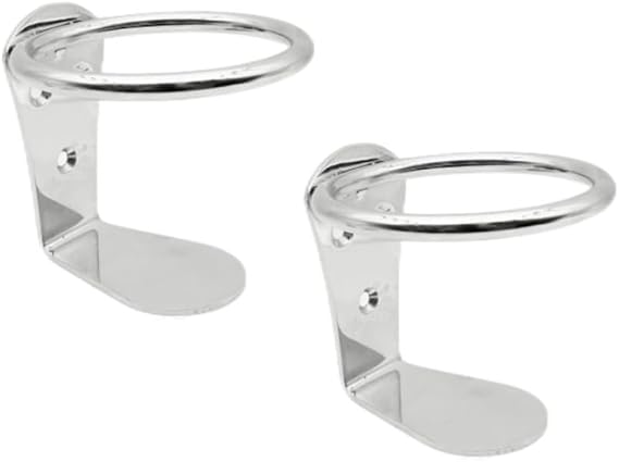2PCS Boat RV Ring Cup Drink Holder 316 Stainless Steel Universal Drinks Holders for Car Marine Boat Accessory Cup Holder