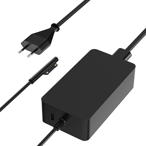 127W 102W Power Supply Charger for Microsoft Surface Pro 10 9 8 7 6 5 4 3 /Surface 7 6 5 4 3/2 /1 Book 3/2 /1 Studio /2/1 Go 4 3 2 1 Go 2 1 Windows