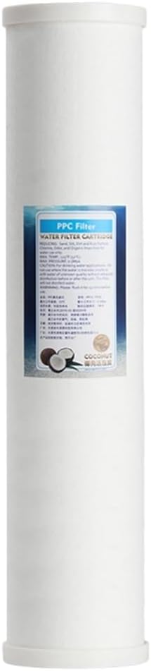 1 PPC Composite Filter Cartridge, 20x4.5in, intercepts fine Particles Down 1 Micron, Suitable Home Whole-House Water Industrial pre-Filtration Systems