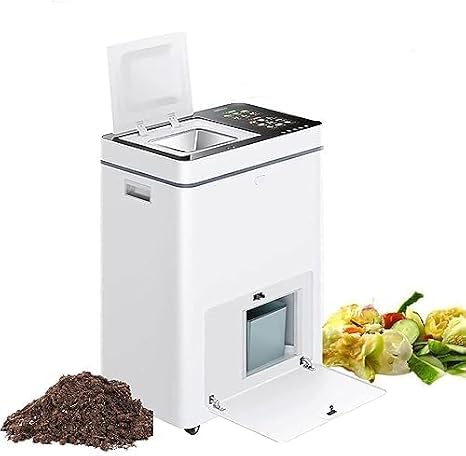 Electric Kitchen Composter, 20L Capacity Smart Waste Kitchen Composter, Garbage Disposal, Kitchen Electric Composter, Countertop Automatic Food Waste Cycler Composter, Food Waste Disposal Machine for