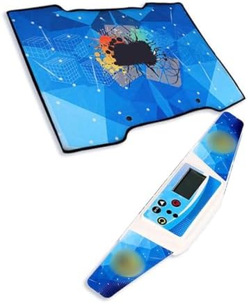 Speed Timer,Touch Control Quick Timekeeper with Matze,Speed Timer with Mat for Educational Competition Cup and Stack Competition Speed Cup (Timekeeper + Play Mat)