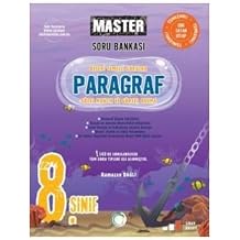 8. Sınıf Master Paragraf Soru Bankası Kağıt Kapak (Bunko)
