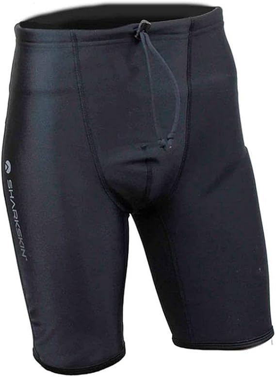 Sharkskin Unisex Robust High-Waisted Chillproof Wetsuit Short Pants for Scuba Diving and Water Sports Wetsuit-Pants