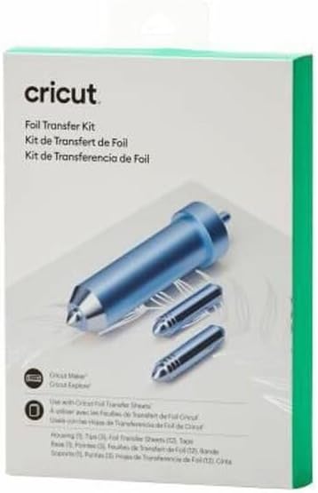 Cricut 2008727 Folyo Transfer Araci Ve 3 Yedek UÇ İnce Orta Kalin