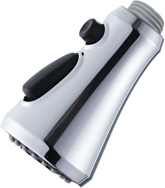 3 Function Kitchen Tap Spray Head Replacement Part, Kitchen Taps Pull Out Spray Head, G 1/2 Connector, Chrome Finish
