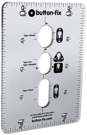 Button Fix Router Multijig Type 1 Template x1