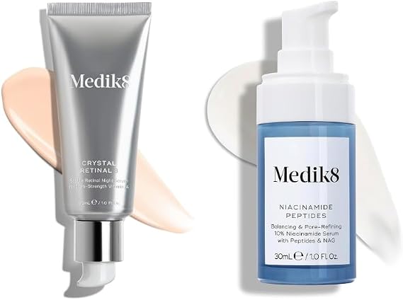 Medik8 Crystal Retinal 3 & Medik8 Niacinamide Peptides