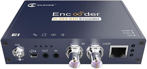 E1-sNDI HD/3g-sdi Wired Ndi Video Encoder Sdi to Ndi Hx Encoder Dual Stream Cost-Performance