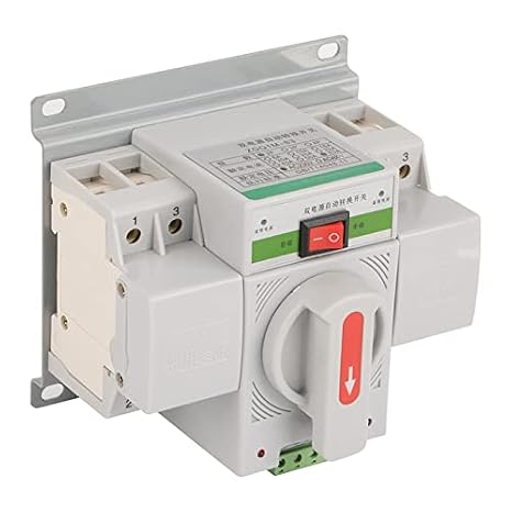 Automatic Transfer Switch 63A 2P Overload Protection