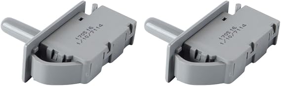 2 Pcs Fridge Light Switch Push Button for Refrigerator Freezer Cabinet Door Light Control