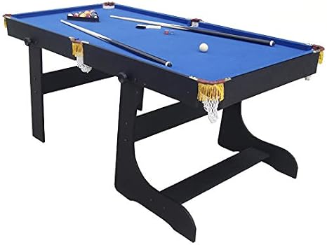 Walker & Simpson 6ft Admiral Folding Pool Table Blue